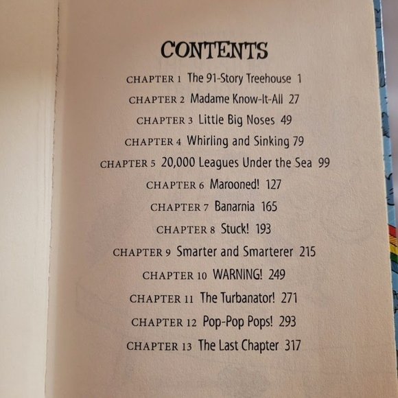 The 91 Story Treehouse Babysitting Blunders Andy Griffiths Hardcover Book 7 - Picture 5 of 9